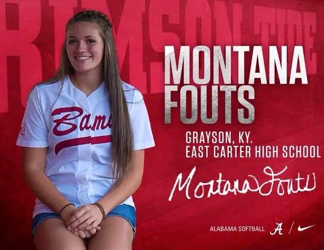 Montana Fouts, a former great softball player for the University of ...