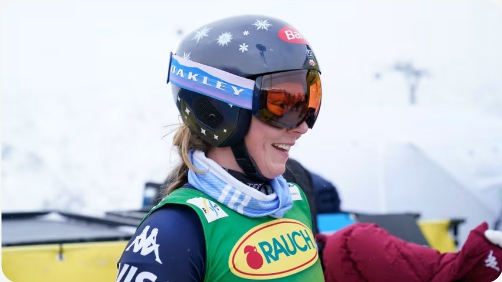 Mikaela Shiffrin impressed in the first slalom run of the 2025/26